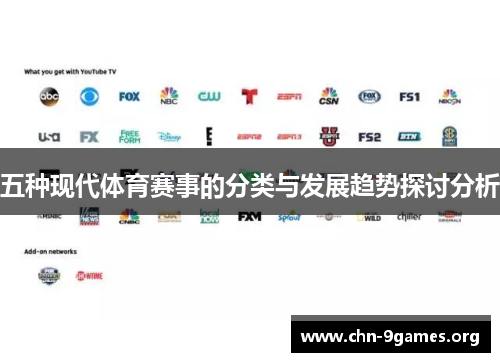 五种现代体育赛事的分类与发展趋势探讨分析