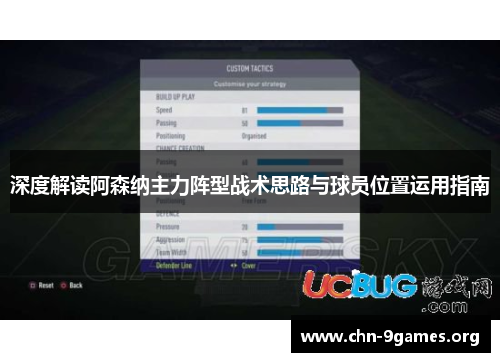 深度解读阿森纳主力阵型战术思路与球员位置运用指南